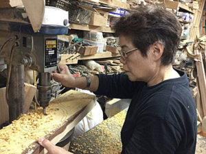 木製お弁当箱製造者金城さん